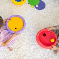 Grimms x Stapelstein Rolling Discs Warm Classic5