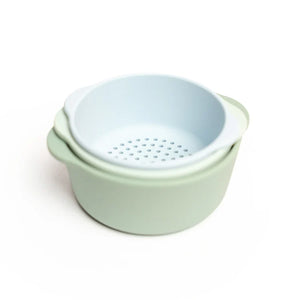 Inspire my play nesting bowl set green blue 6 mnd+