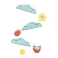 JANOD badspeelgoed ballenbaan 1 jr+2