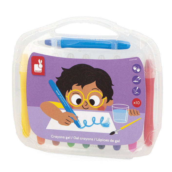 JANOD gelkrijtjes 10 stks / 3 jr+