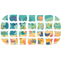 JANOD bath puzzle World map 3yrs+