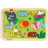 JANOD chunky puzzel de tuin 18 mnd+