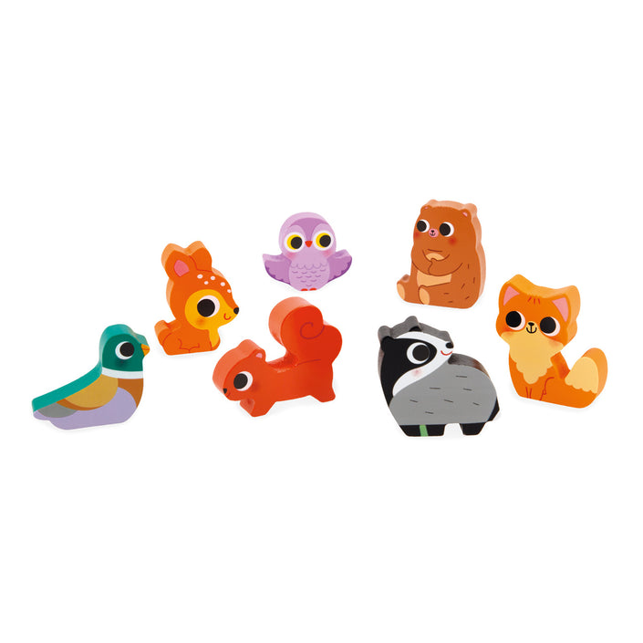 JANOD chunky puzzle North Pole 18 months+