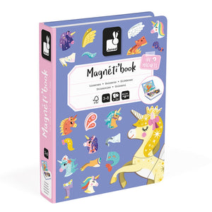 JANOD magneetboek eenhoorns 3jr+