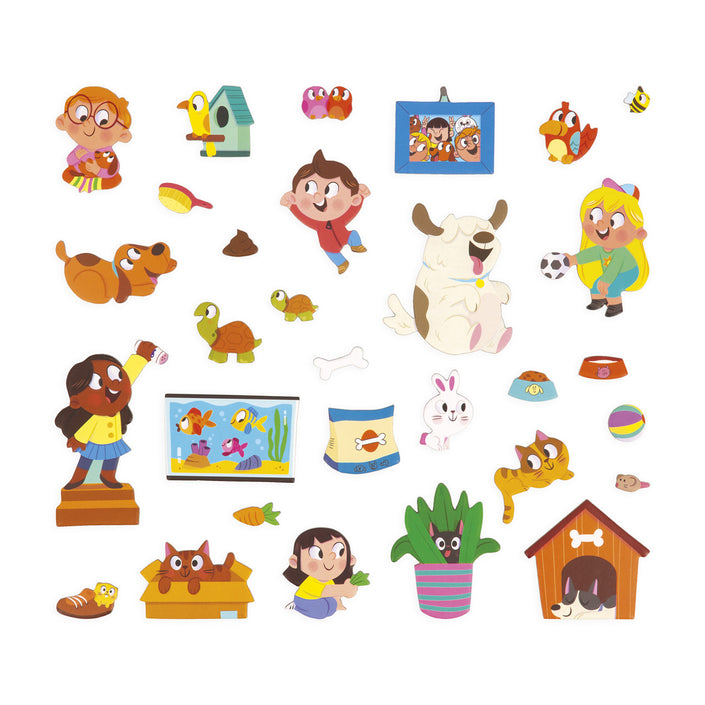 JANOD magneti stories huisdieren 3jr+