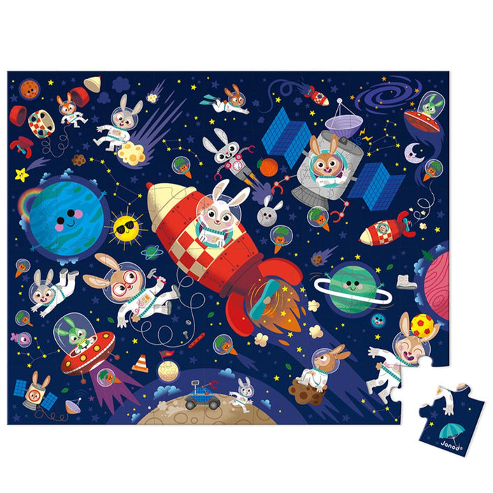 JANOD puzzel Raket 5jr+ / 54 stks