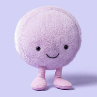Jellycat knuffel Amuseables May Macaron lavender A6MACL a