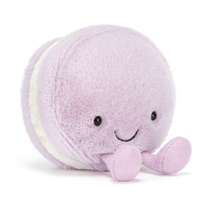 Jellycat knuffel Amuseables May Macaron lavender A6MACL a