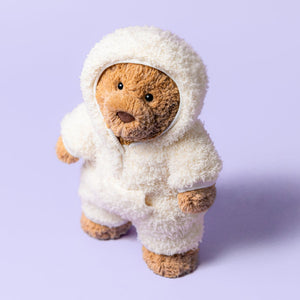 Jellycat knuffel Bartholomew Bear all-in-one outfit BAR2ONE a