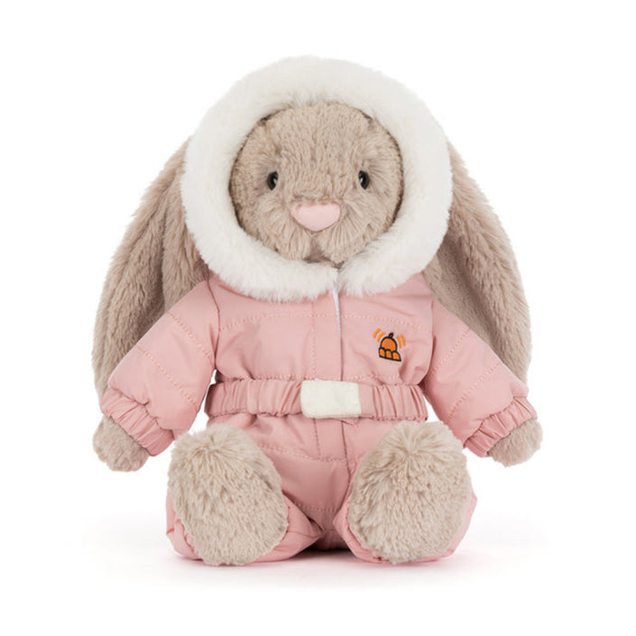 Jellycat knuffel Bashful Bunny snow suitBAS3BSKI