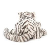 Jellycat knuffel Sacha Snow Tiger little c
