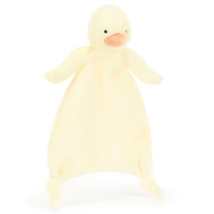 Jellycat knuffeldoekje bashful duckling