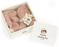 Jellycat knuffeldoekje en knuffel bashful luxe bunny rosa3