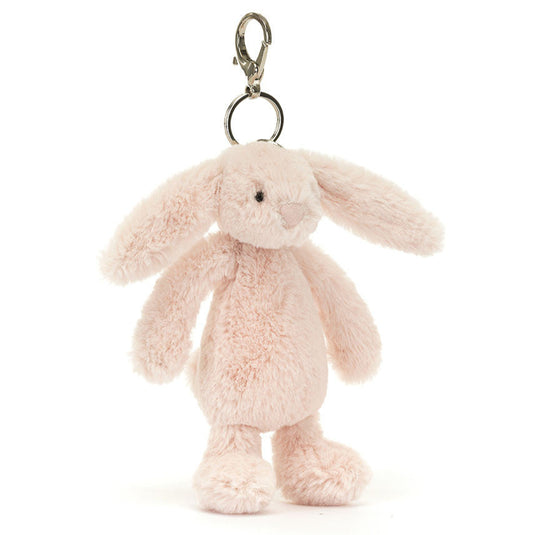 Jellycat bag charm bunny bashful blush