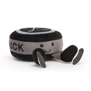 Jellycat knuffel Amuseable Sports Ice Hockey Puck
