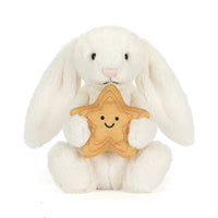 Jellycat knuffel bunny cream with Star