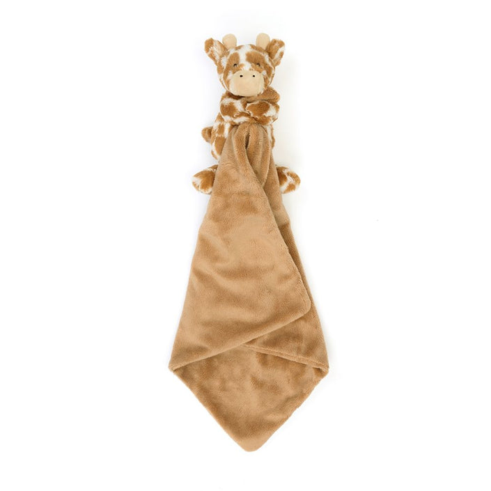 Jellycat knuffeldoekje en knuffel bashful giraffe