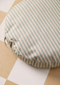 Kids Concept vloerkussen streep blauw 60 cm