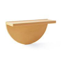 Kids Concept plank cirkel geel1000974b