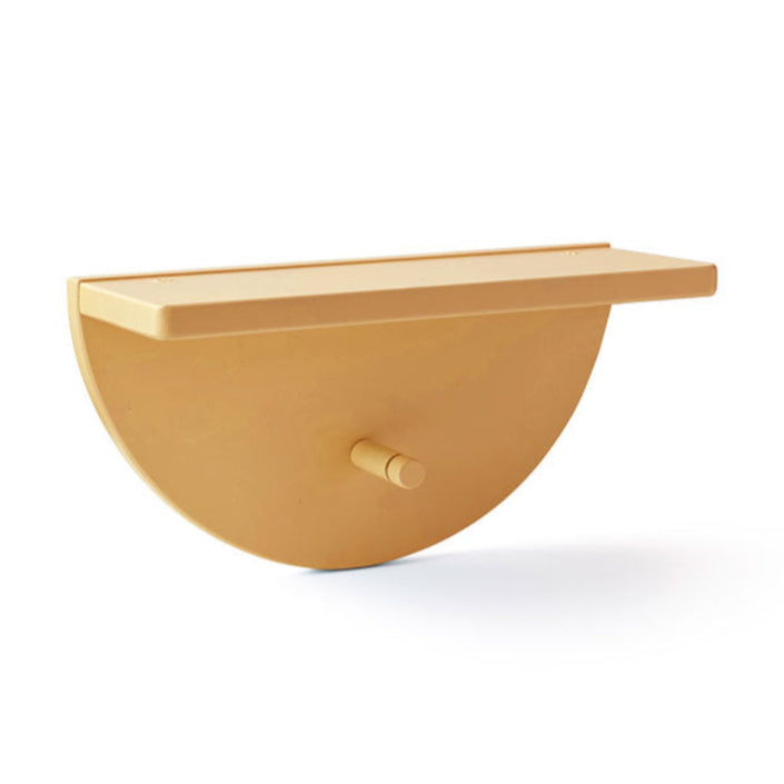 Kids Concept plank cirkel geel1000974c