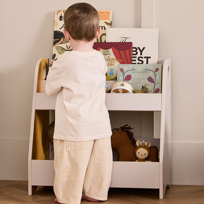 Kids Concept speelgoedkast geel grijs1000968d