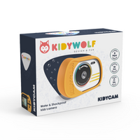 Kidywolf Kidycam waterdichte kindercamera oranje 3 jr+
