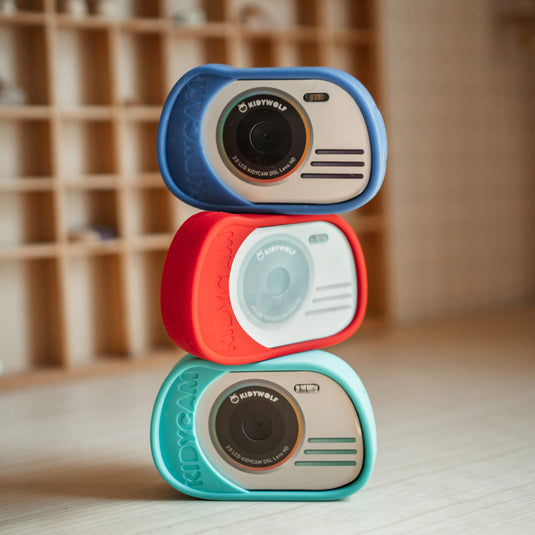 Kidywolf Kidycam waterdichte kindercamera rood