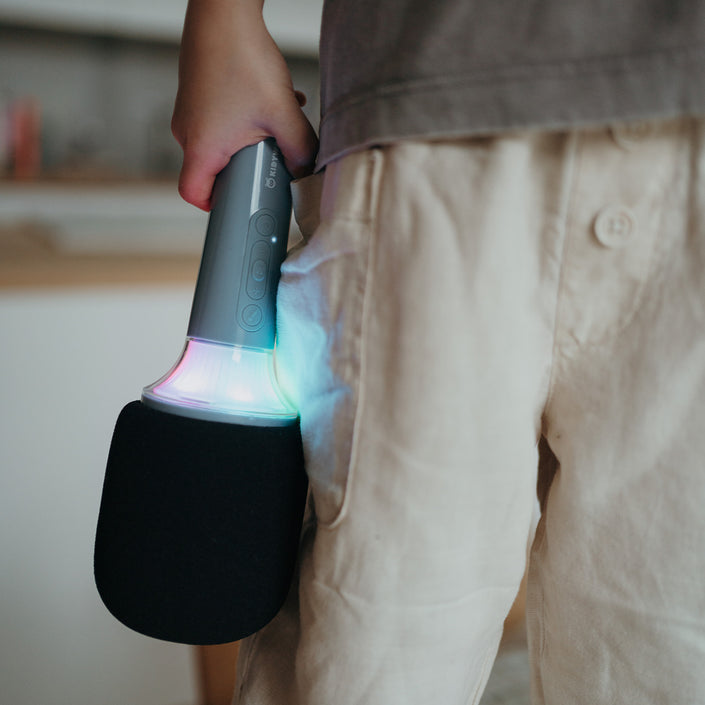 Kidywolf Kidymic karaoke microfoon blauw 3 jr+