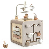 Label Label activiteitenkubus nougat 18 mnd+