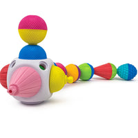 Lalaboom educatieve kralen + kubus 9 stks 10 mnd+