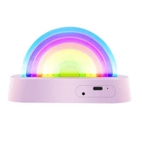 Lalarma dancing rainbow lamp lila