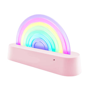 Lalarma dancing rainbow lamp roze