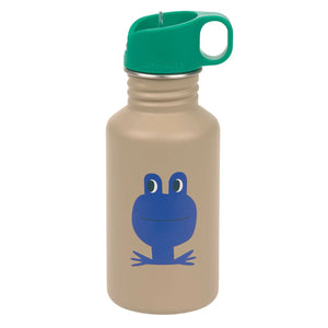 Lassig stainless steel drinkfles happy trails frog 12100281019