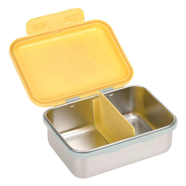 Lassig stainless steel lunchbox happy trails flower