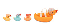 Lilliputiens badspeelgoed Familie Badeend 9 mnd+