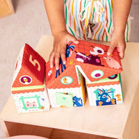 Lilliputiens activities cubes hide and seek 18 months +