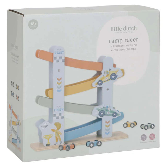 Little Dutch autobaan racecars 18 mnd+