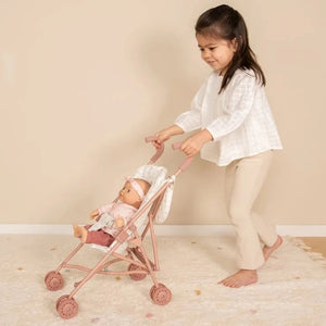 Little Dutch metalen poppenbuggy 3 jr+