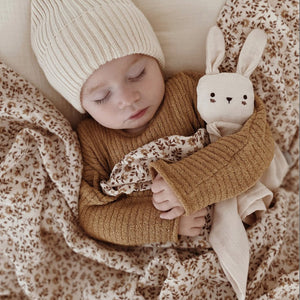 Main Sauvage knuffeldoekje bunny ecru C