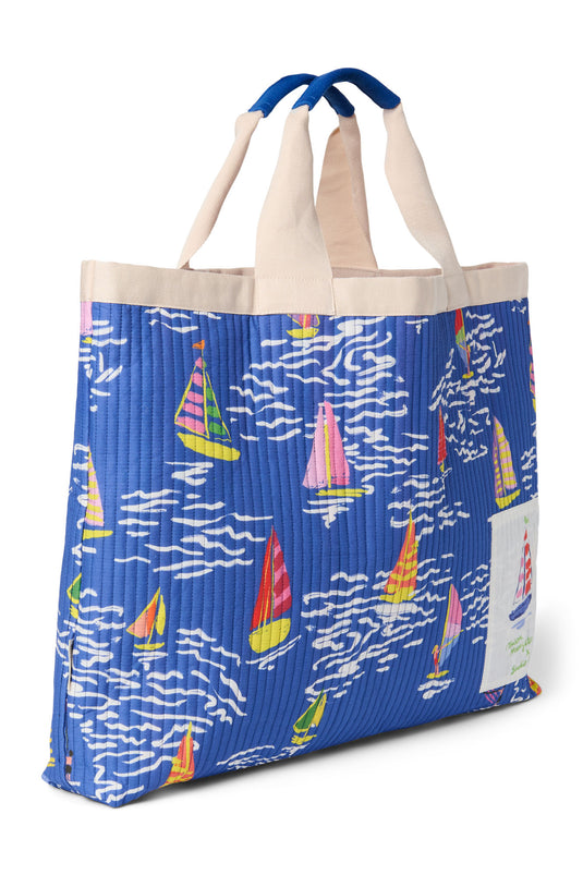 Maison Mangostan x Studio Noos beach bag Barcos