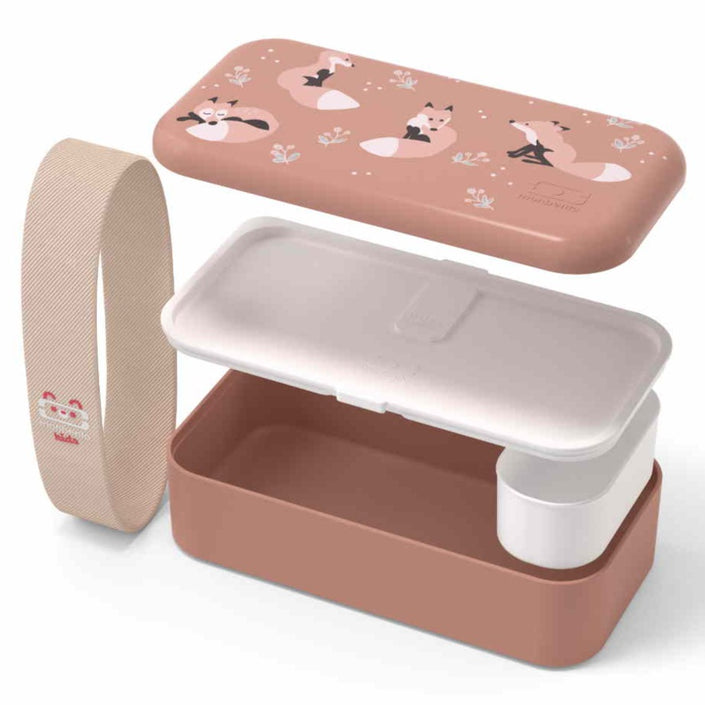 Monbento lunch box tresor cinnamon fox