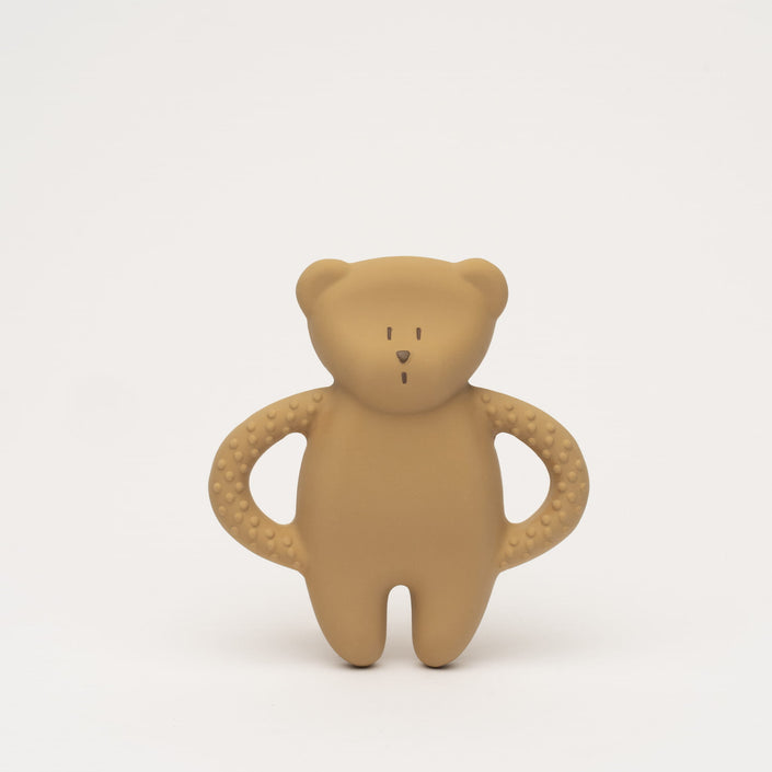 Moonie bijtspeeltje bear cappucchino 0 mnd