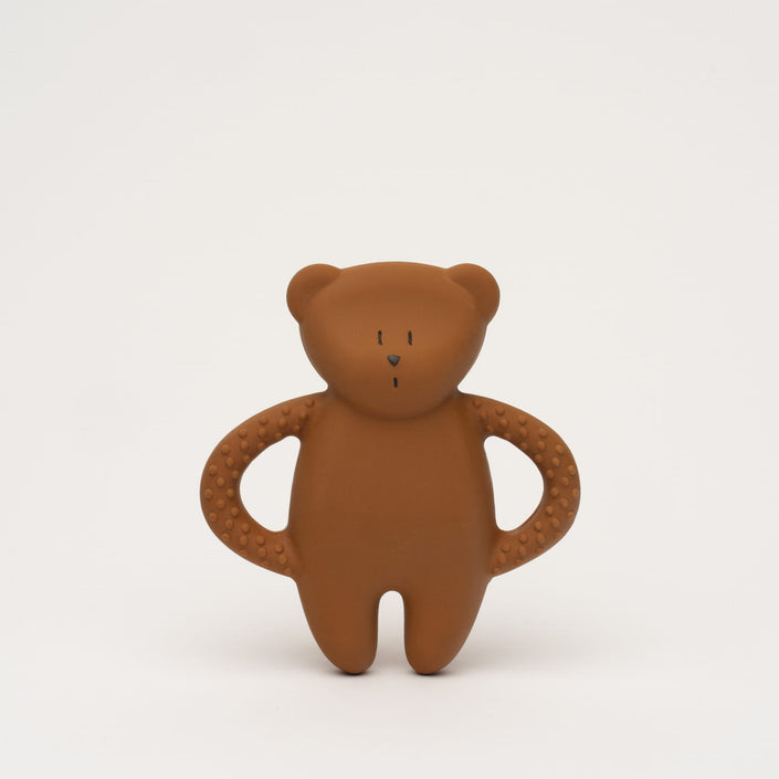 Moonie bijtspeeltje bear caramel 0 mnd