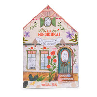 Moulin Roty kleur- en stickerboek Les Minouchkas 3 jr+
