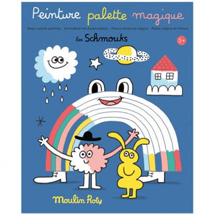 Moulin Roty magisch schilderen Les Schmouks 3 jr+