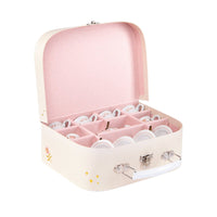 Moulin Roty porseleinen theeservies Petite école 3 jr+