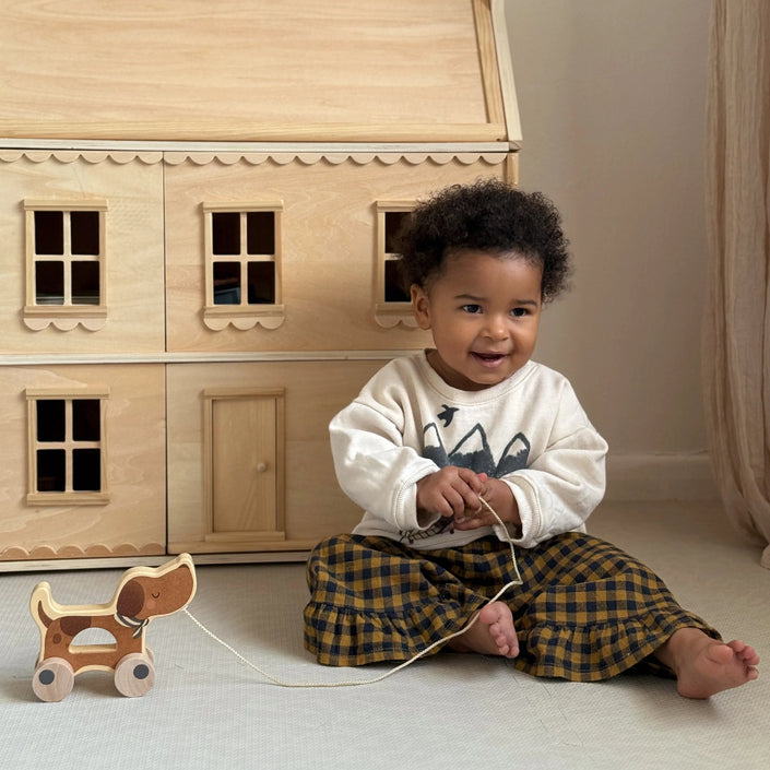 Mrs Ertha trekfiguur hondje Poppy 18mnd 658606270848 d