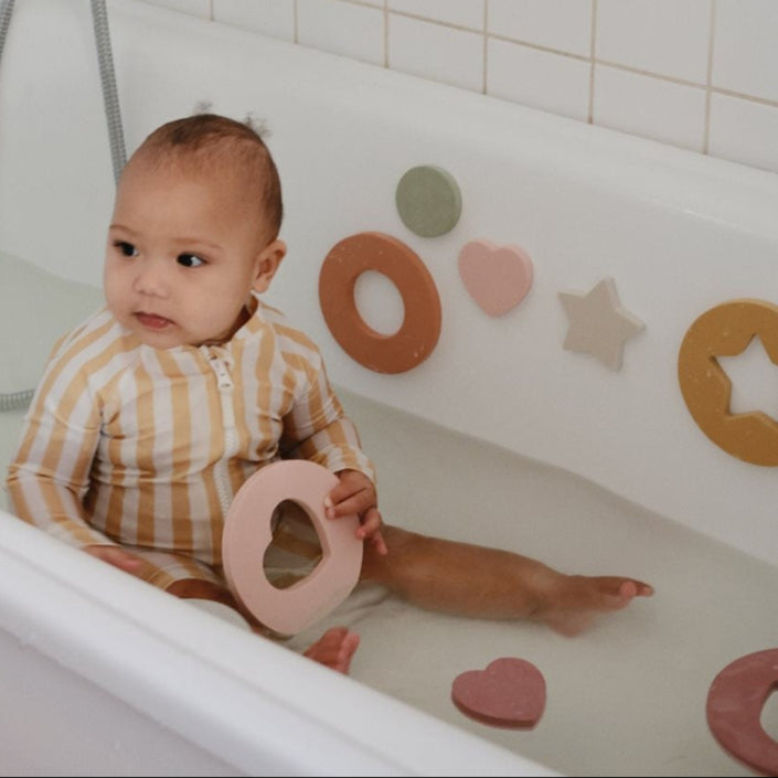 Mushie foam bath puzzle 3 jr+2