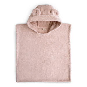 Mushie badponcho beer blush 1-3 jr