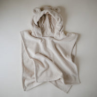 Mushie badponcho beer fog 1-3 jr